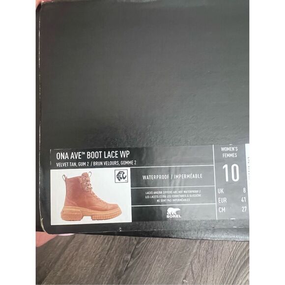 Sorel ONA AVE™ WOMEN'S WATERPROOF LACE BOOT size 10 - Picture 11 of 11